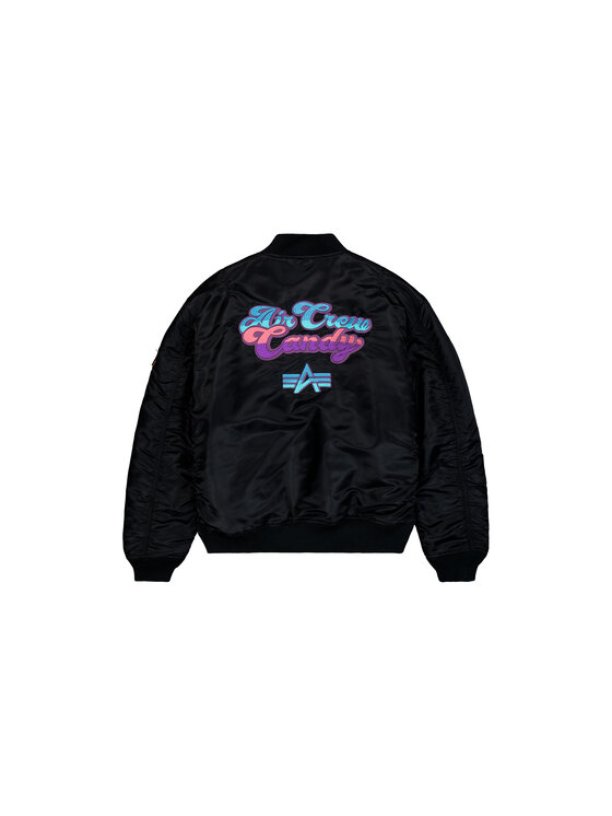 Alpha Industries Alpha Industries Kurtka bomber MA-1 Candy Crew Bomber Jacket Czarny Loose Fit