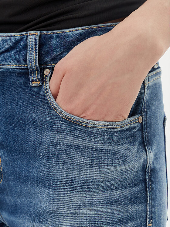 Guess Guess Jeans hlače W5YA15 D5PY3 Modra Regular Fit