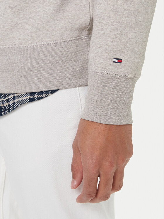 Tommy Hilfiger Tommy Hilfiger Μπλούζα Logo MW0MW11596 Μπεζ Regular Fit