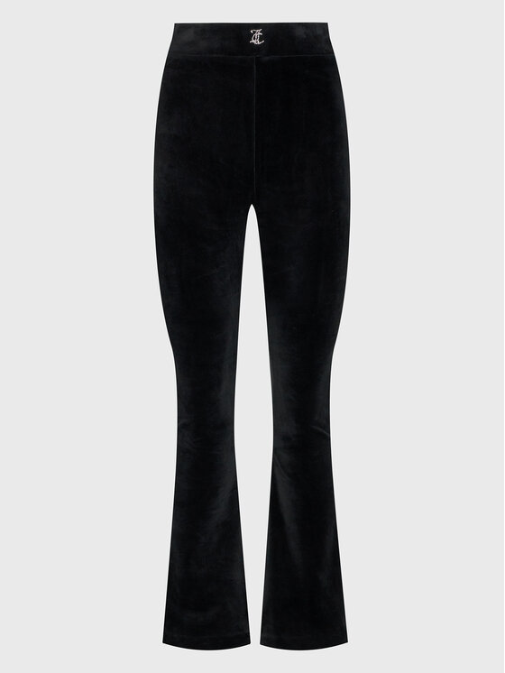 Juicy Couture Juicy Couture Hlače Freya JCAPB342 Crna Slim Fit