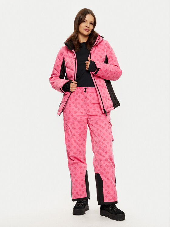 Guess Guess Skijacke W4PL3N WH0K0 Rosa Regular Fit