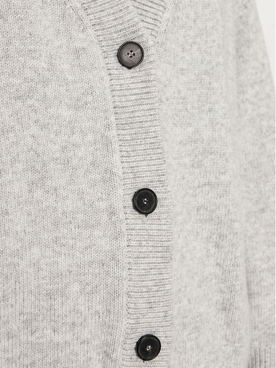 ViCOLO ViCOLO Kardigan 55007S Szary Regular Fit