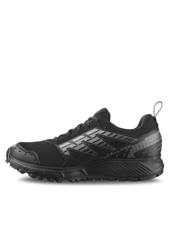 Salomon Salomon Sneakersy Wander GORE-TEX L47149500 Czarny