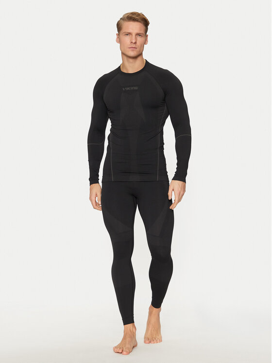 Viking Viking Termoaktív alsó Eiger Man Pants 500/21/2082/09 Fekete Skinny Fit