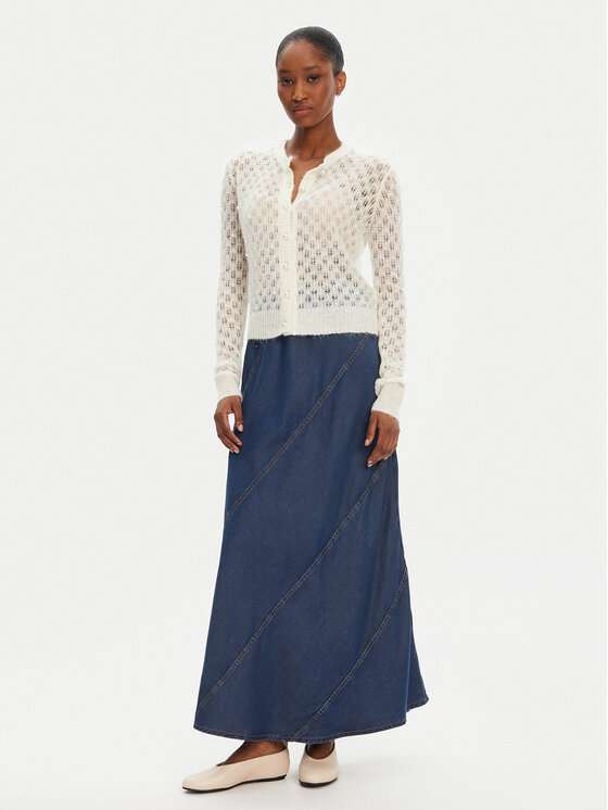 Munthe Munthe Kardigāns Perl 252162025274 Bēšs Regular Fit
