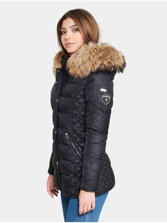 ROCKANDBLUE ROCKANDBLUE Vatovaná bunda BEAM MID Černá Slim Fit