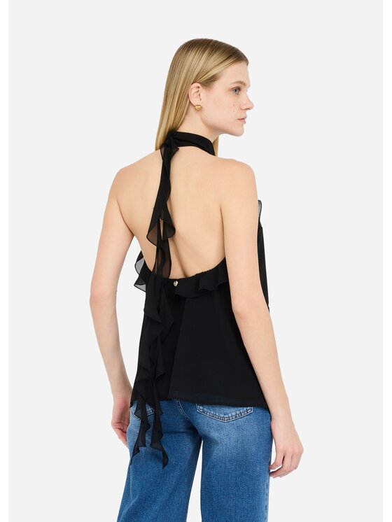 Liu Jo Liu Jo Top CF5119TS86922222 Nero Regular Fit