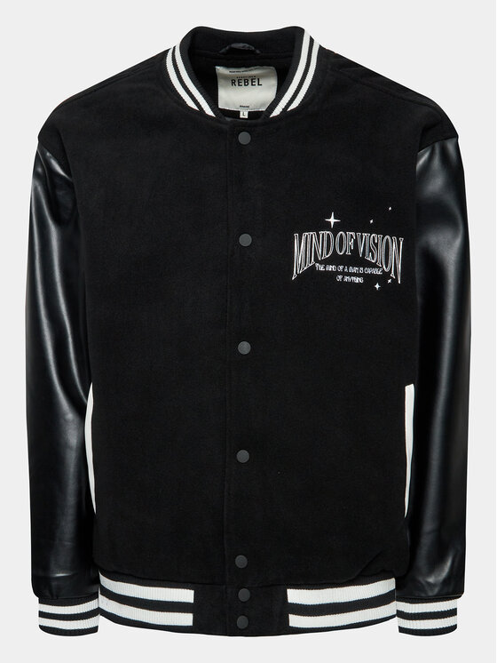 Redefined Rebel Prechodná bunda 225043 Čierna Regular Fit
