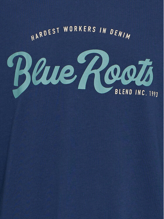 Blend Blend Longsleeve 20717825 Blu scuro Regular Fit