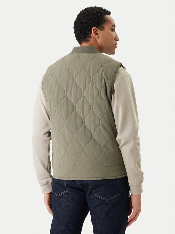 Jack & Jones Jack & Jones Prsluk Caleb 12294357 Zelena Regular Fit