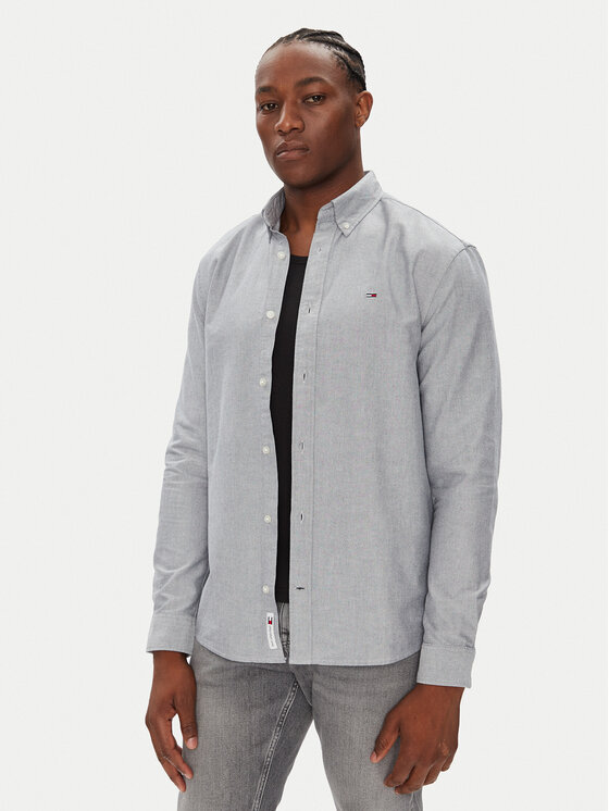 Tommy Jeans Tommy Jeans Košile DM0DM21298 Modrá Regular Fit