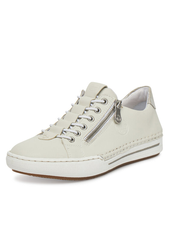 Rieker Rieker Sneakersy L7250-80 Écru