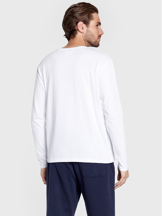 Longsleeve Mel Patches 10235402-2323 Bianco