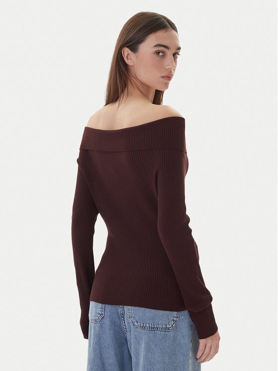 Kontatto Kontatto Maglione 3M0813C Bordeaux Regular Fit