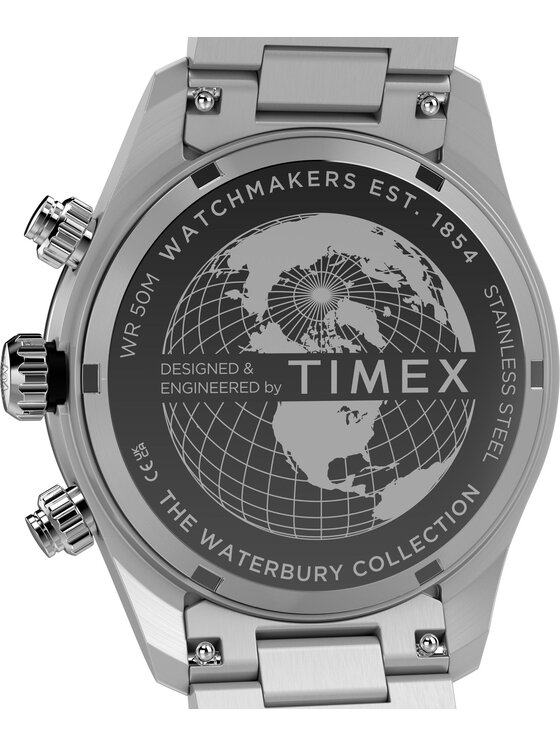Timex Timex Hodinky TW2Y70500 Strieborná