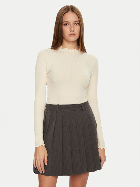 JDY JDY Blúz Fransiska 15228065 Ekru Slim Fit