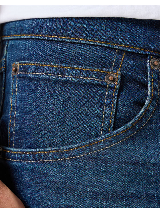 Wrangler Wrangler Jeansy ATHLETIC FIT Niebieski Straight Fit