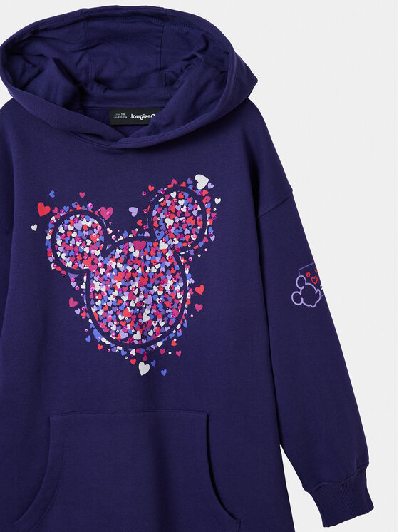 Desigual Desigual Haljina za svaki dan 23WGVK07 Plava Regular Fit