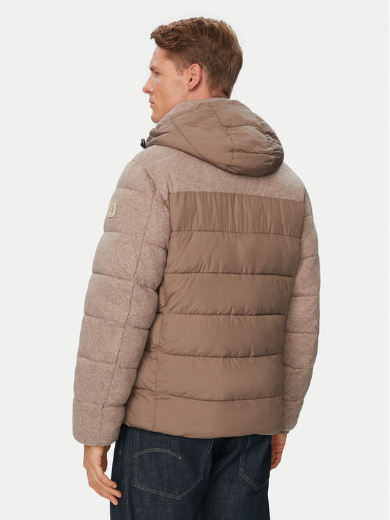 Milestone Milestone Žieminė striukė MSMason 630720 11515-1 Tamsiai smėlinė Regular Fit