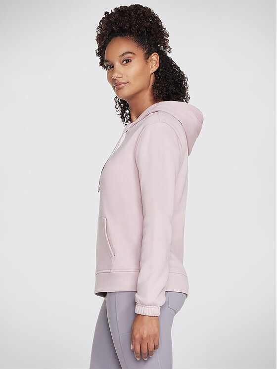 Skechers Skechers Majica dugih rukava La Dreams Pullover Hoodie HD4 Ružičasta Regular Fit