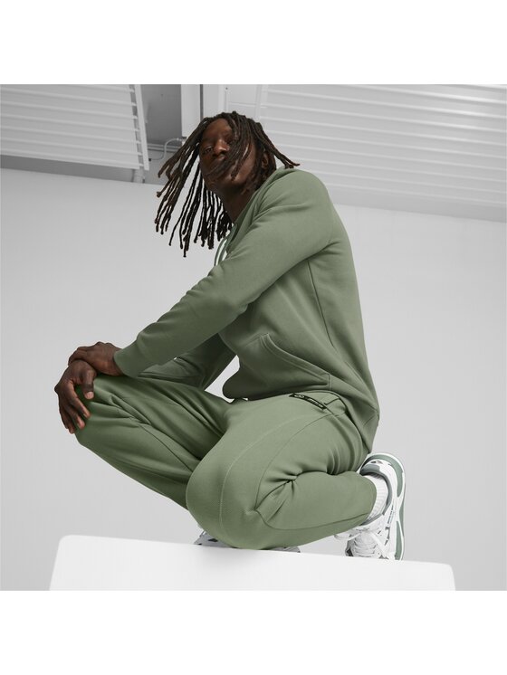 Puma Puma Spodnie dresowe 621148 Zielony Regular Fit