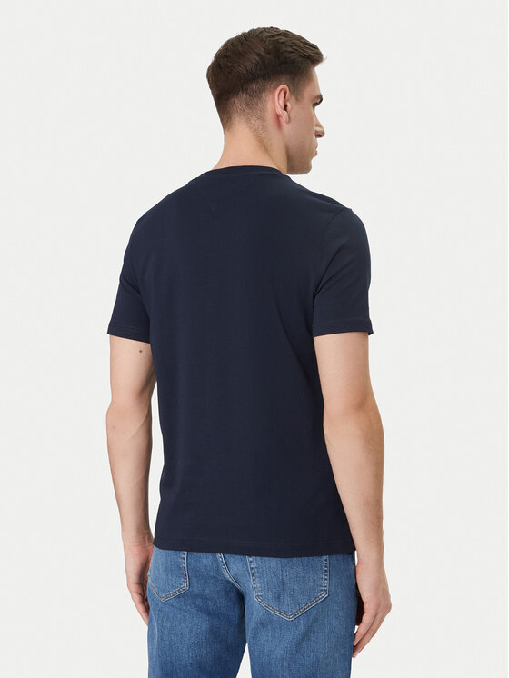 Tommy Hilfiger Tommy Hilfiger T-Shirt Brand Love Box MW0MW42366 Granatowy Regular Fit