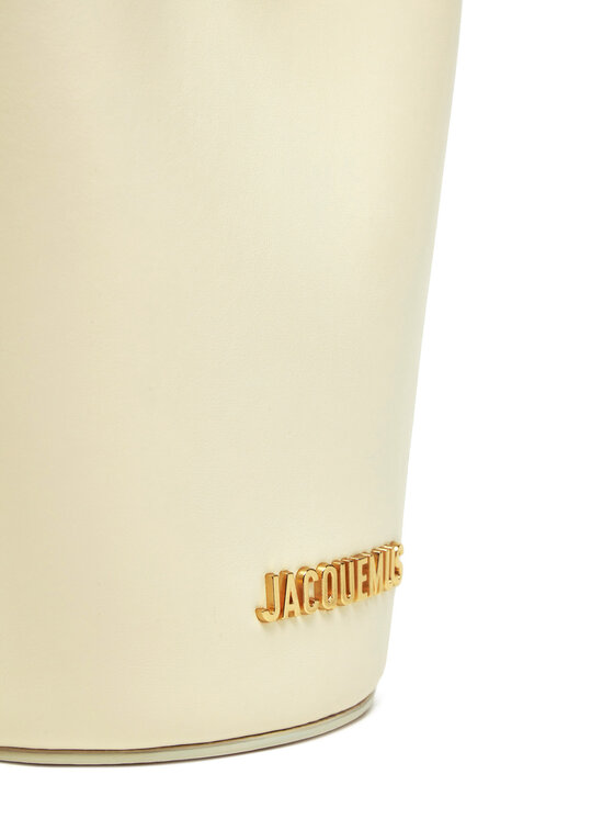 JACQUEMUS JACQUEMUS Kabelka Le Petit Bambol 24H243BA389-3173 Krémová