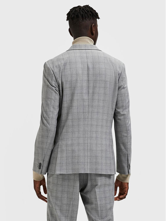 Selected Homme Selected Homme Sakko 16087746 Grau Slim Fit
