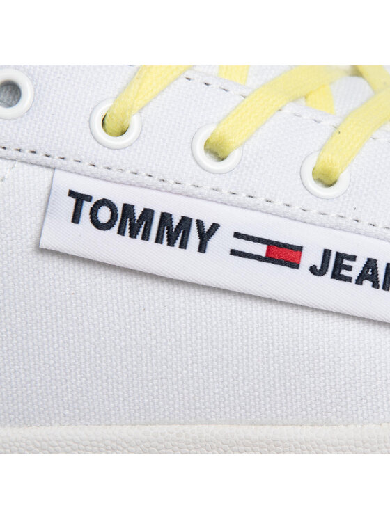 Tommy jeans oversized hot sale label icon sneaker