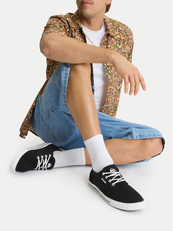 Quiksilver Quiksilver Sneakers aus Stoff CEO-DAYTON-01 Dunkelblau