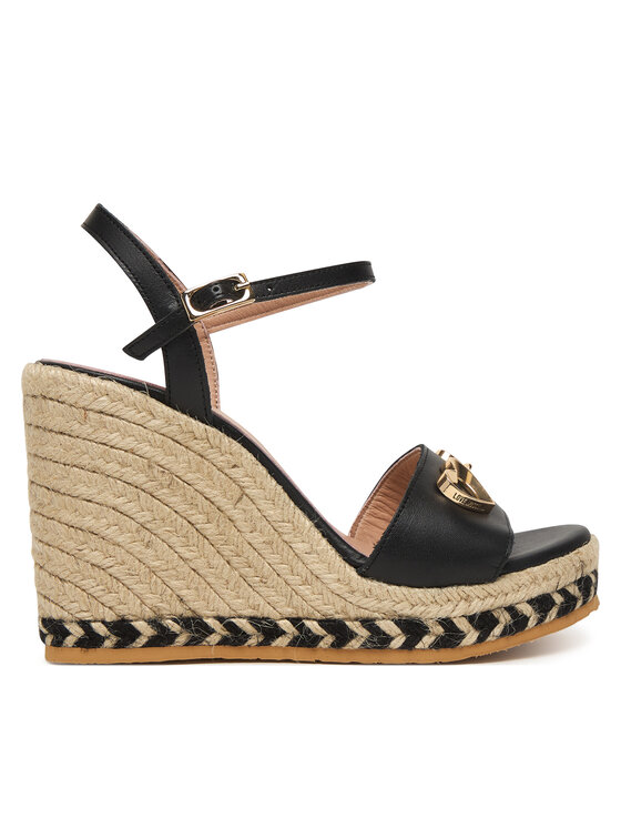 LOVE MOSCHINO Espadrile JA1615BI0OIA0000 Negru