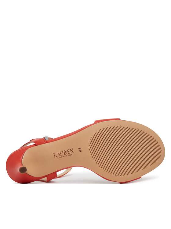 LAUREN RALPH LAUREN LAUREN RALPH LAUREN Sandali 802940727012 Rdeča