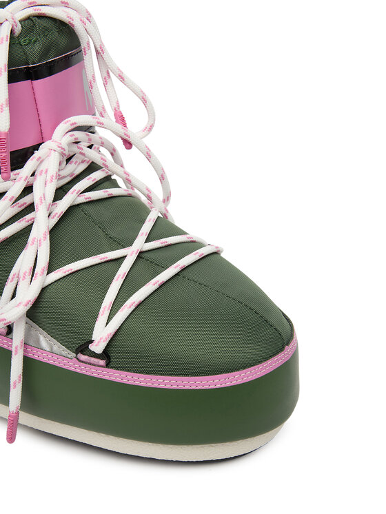 Moon Boot Moon Boot Škornji za sneg Mb Icon Low Space Racing 80D1409650 Siva