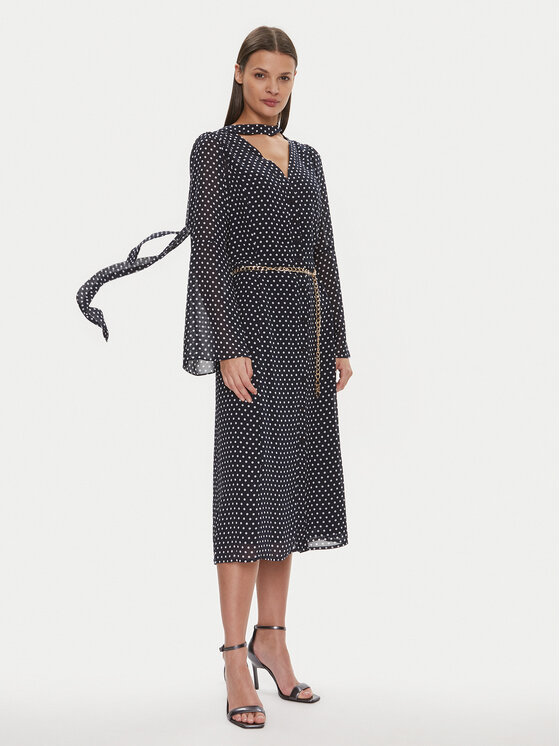 MICHAEL Michael Kors MICHAEL Michael Kors Každodenní šaty MR4825DBT9 Tmavomodrá Regular Fit
