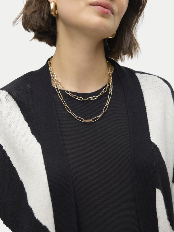 Vero Moda Vero Moda Kardigán Nancy 10310777 Fekete Loose Fit