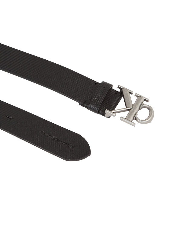 Calvin Klein Jeans Calvin Klein Jeans Pasek Męski Round Mono Pl Lthr Tx Belt K50K511155 Czarny