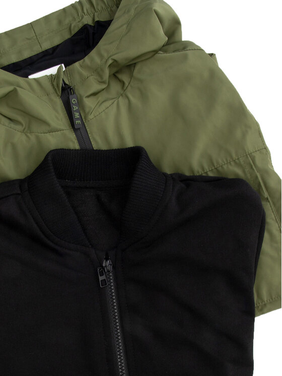 Coccodrillo Coccodrillo Übergangsjacke WC5152402OBJ Khakifarben Regular Fit