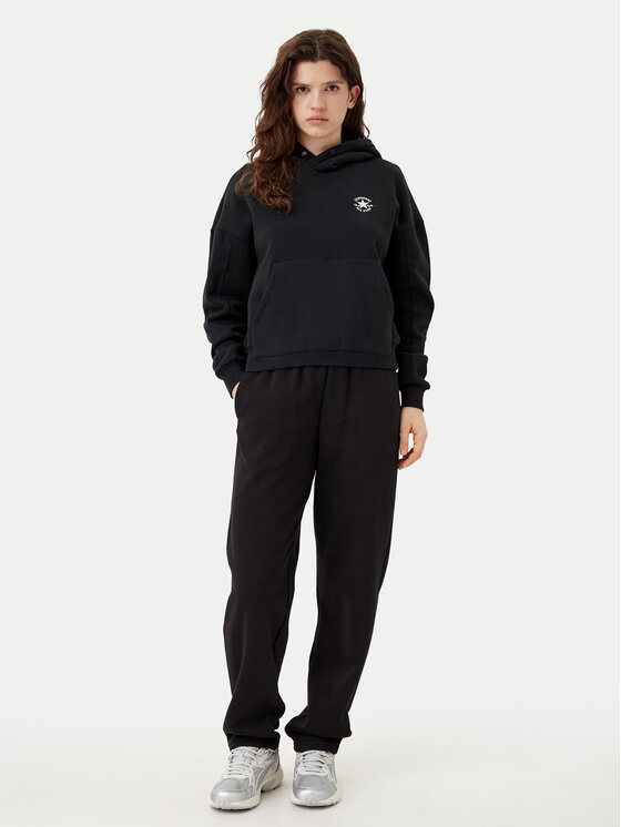 Converse Converse Bluza 10027065-A03 Czarny Oversize
