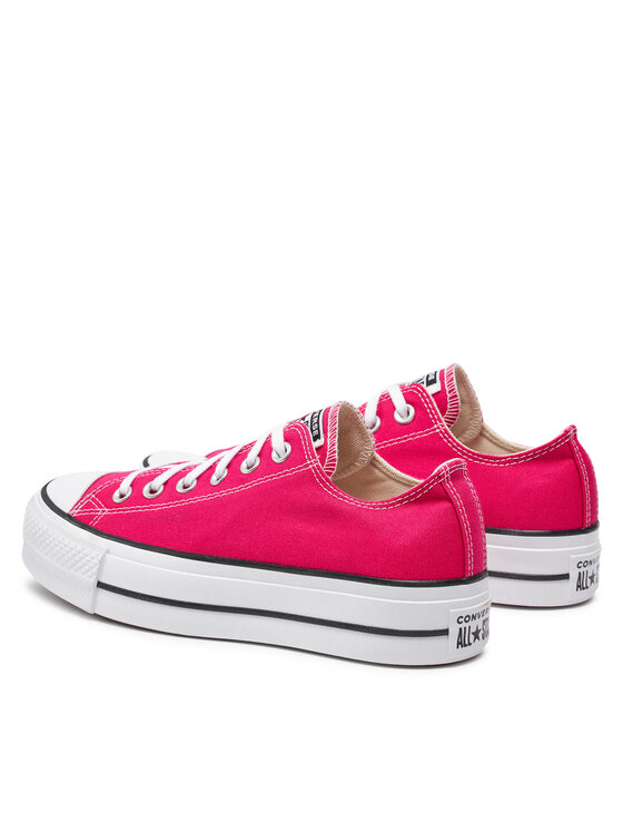 Converse Converse Trampki Chuck Taylor All Star Lift Platform Ox A11539C Różowy
