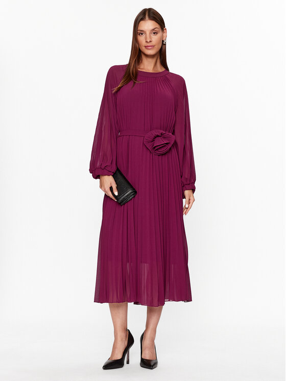 Dixie Dixie Kokteilinė suknelė A319Z029A Violetinė Regular Fit