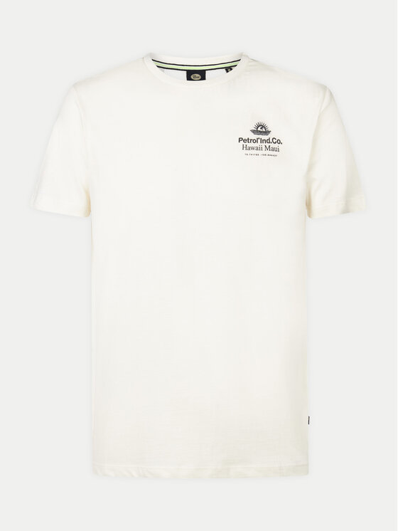 Petrol Industries Petrol Industries T-Shirt M-1040-TSR645 Weiß Regular Fit