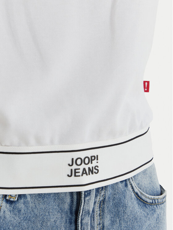 JOOP! Jeans JOOP! Jeans Polokošeľa Talena 10100104 30100660 Biela Modern Fit