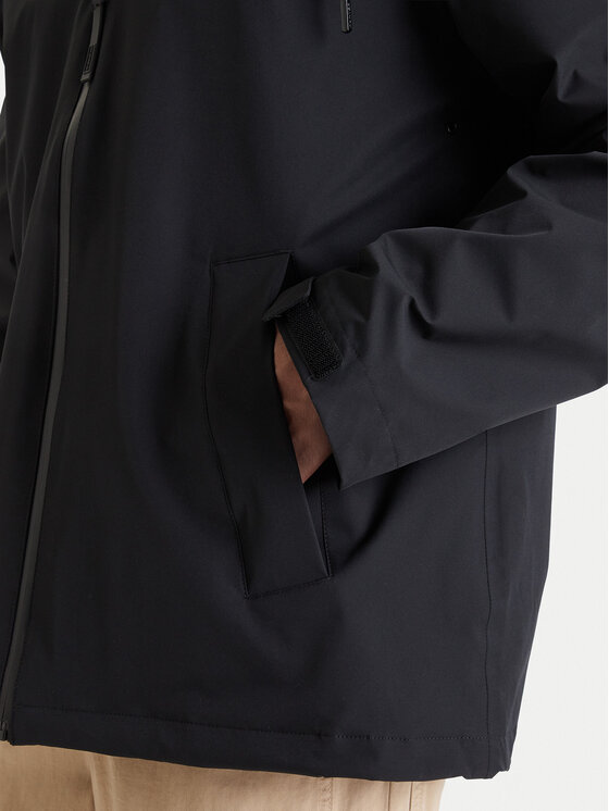 Hunter Hunter Kurtka przejściowa Originals HARM0004261 Czarny Regular Fit