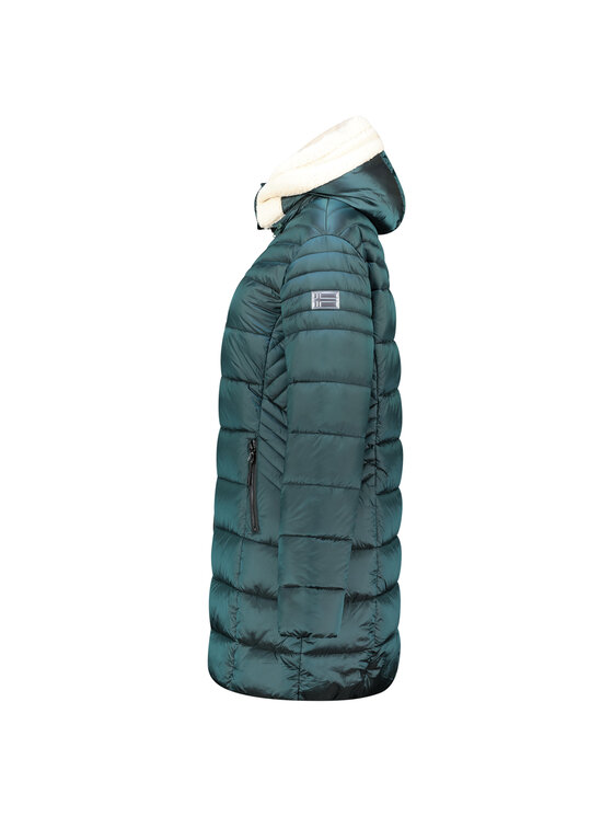 Geographical Norway Geographical Norway Parka WZ5516F/GN-DARK GREEN Zielony Reglan Fit