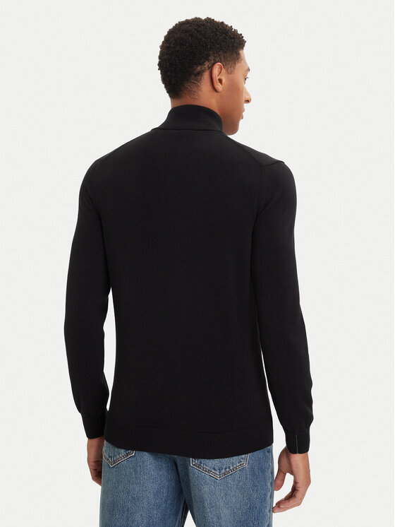 Lacoste Lacoste Megztinis AH1980 Juoda Classic Fit