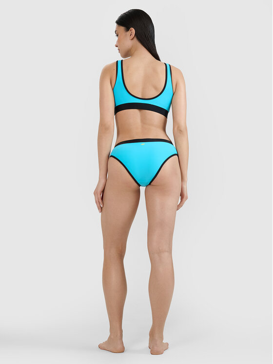 4F 4F Dół od bikini CHILLY WAVES Niebieski