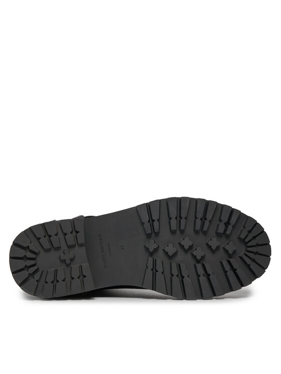 Kurt Geiger Kurt Geiger Polokozačky 225-Hackney Biker Boot 546505109 Černá
