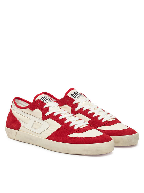 Diesel Diesel Sneakersy S-Leroji D-1 Low Y03489P8119 HA678 Czerwony