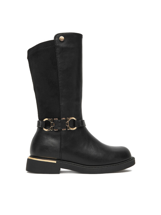 DeeZee DeeZee Kozačky CEO-CS6501-02 Černá