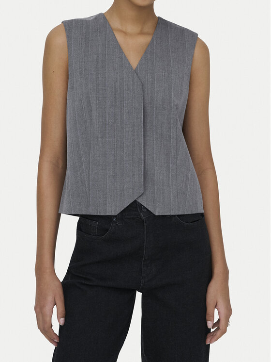 ONLY ONLY Prsluk za odijelo Jackie 15364317 Siva Regular Fit